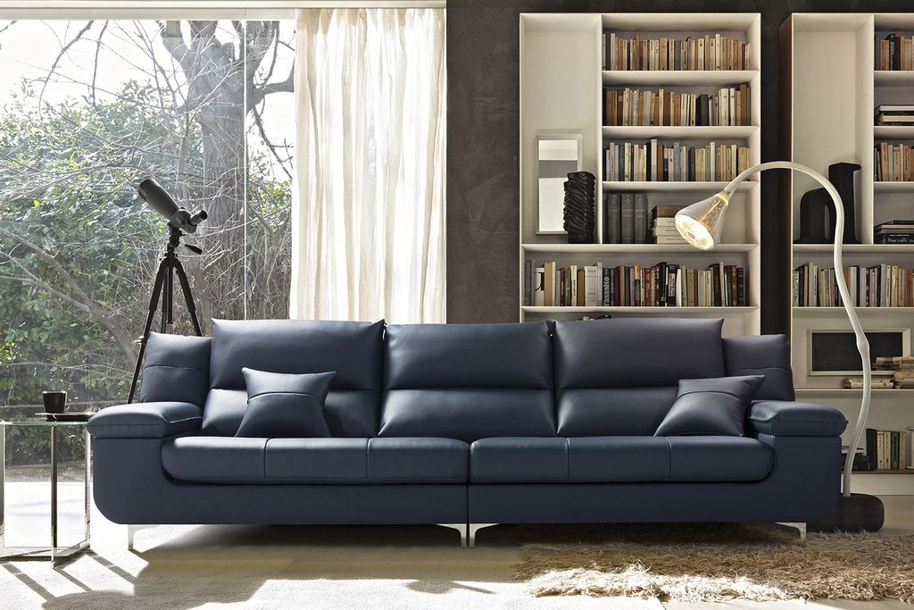 ghế sofa da thật 4 chỗ