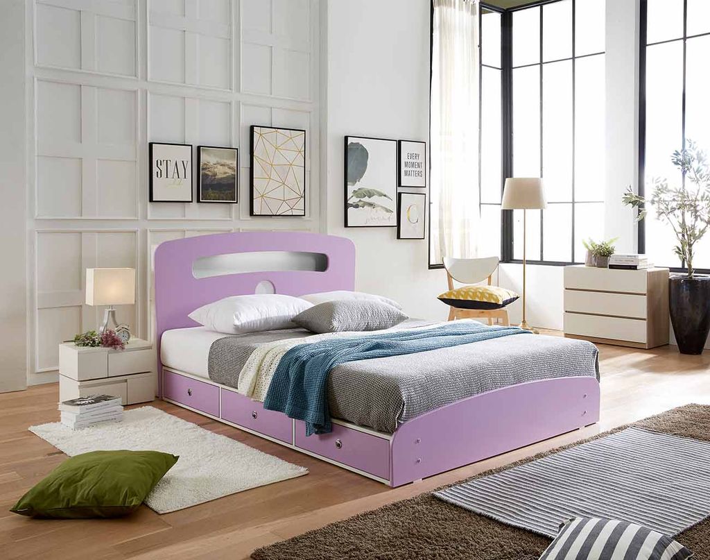 trang trí phòng ngủ đơn giản cho nữ
