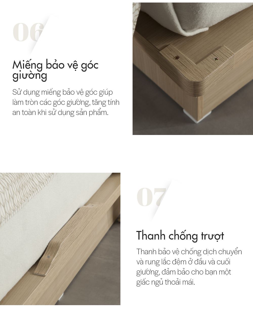 DB008A - GIƯỜNG GỖ HIỆN ĐẠI CÓ NGĂN KÉO SIZE QUEEN