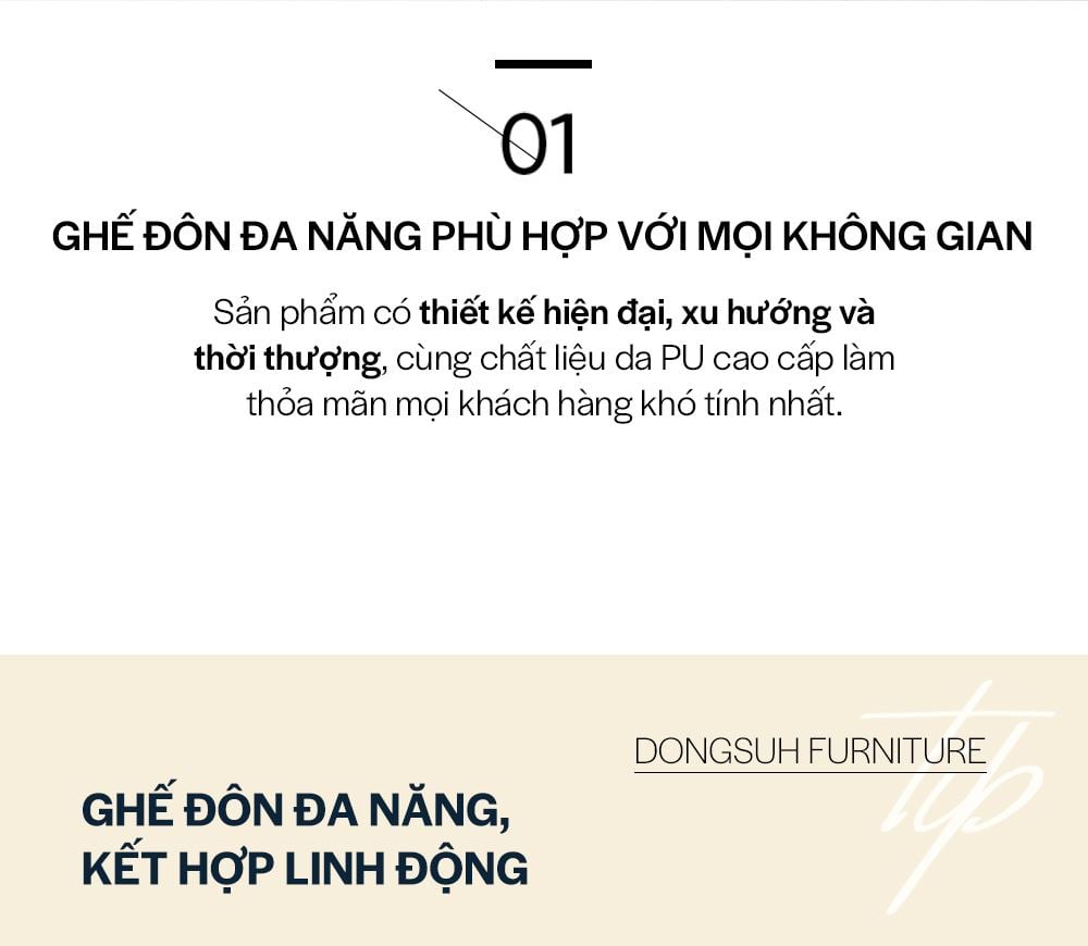 DC001 - GHẾ TRANG ĐIỂM DA PU - CHI TIẾT 02