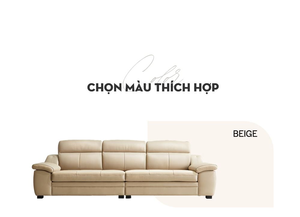 SF305 - GHẾ SOFA DA THẬT 4 CHỖ NGỒI KÈM ĐÔN