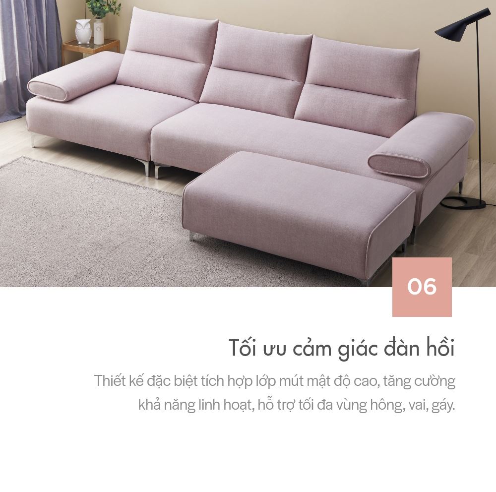 SF327 - GHẾ SOFA DA 4 CHỖ NGỒI