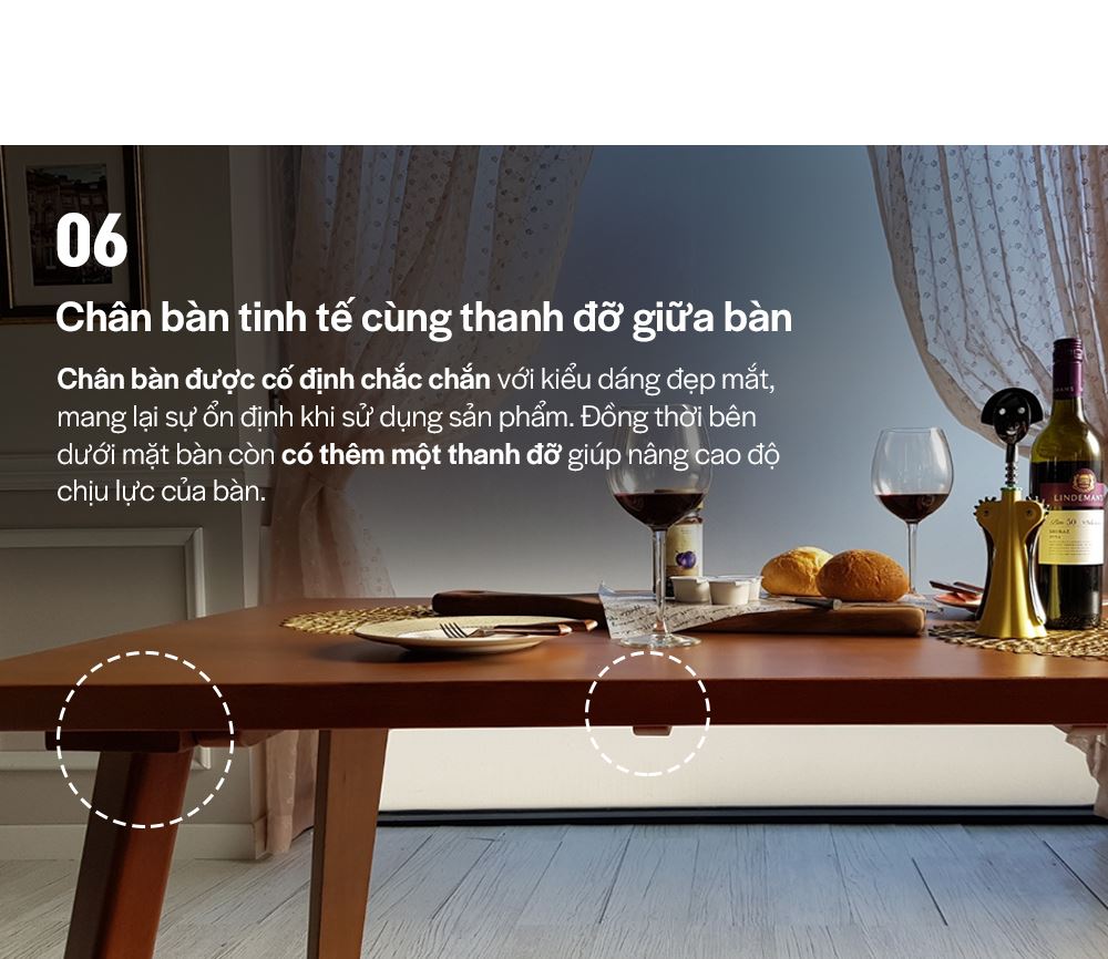 MC001 - BỘ BÀN ĂN MARCEL 4 GHẾ ĐƠN - CHI TIẾT 08