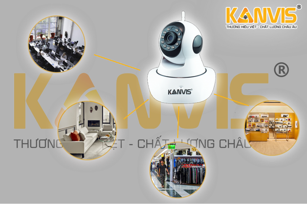 Camera WiFi 6030 cho căn hộ, cửa hàng, văn phòng