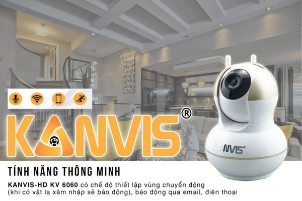Camera wifi báo động