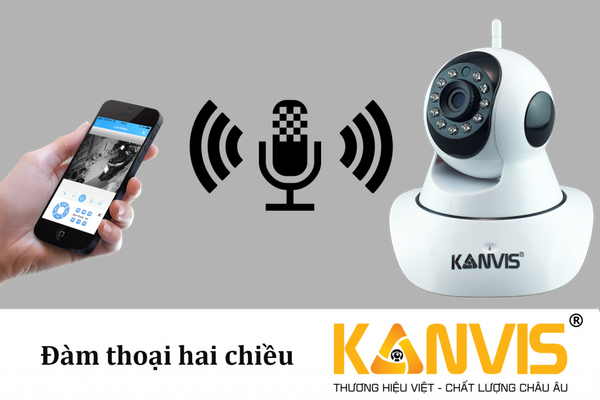camera wifi đàm thoại 2 chiều