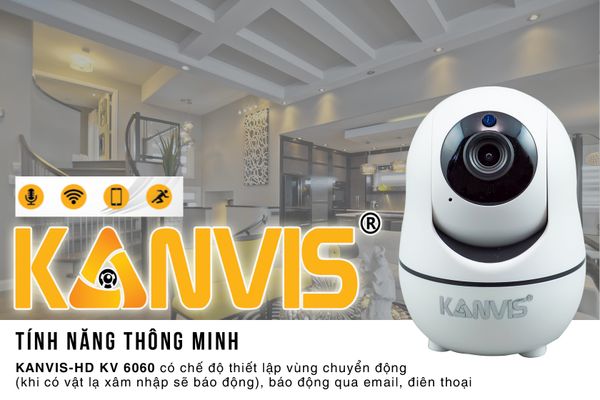 Camera WiFi thông minh có báo động