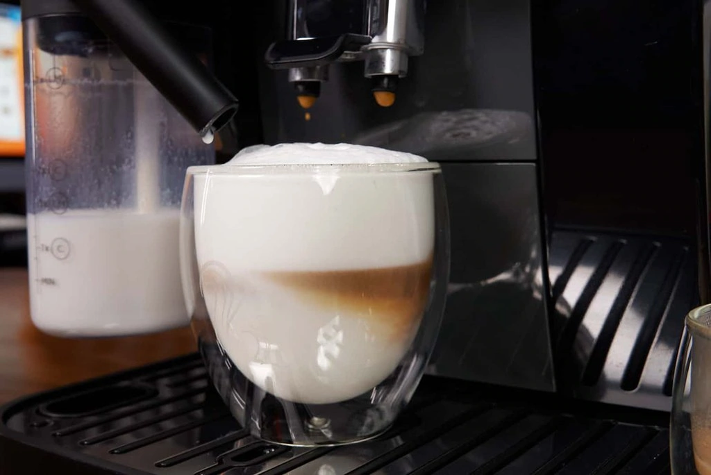Bình sữa pha capuchino của máy pha cà phê bằng tay delonghi ecam220.60.b 1450w