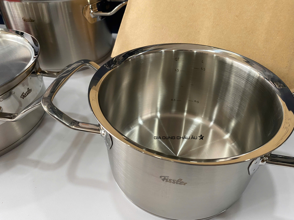 Thang đo tích hợp trong lòng nồi Fissler Original Pro