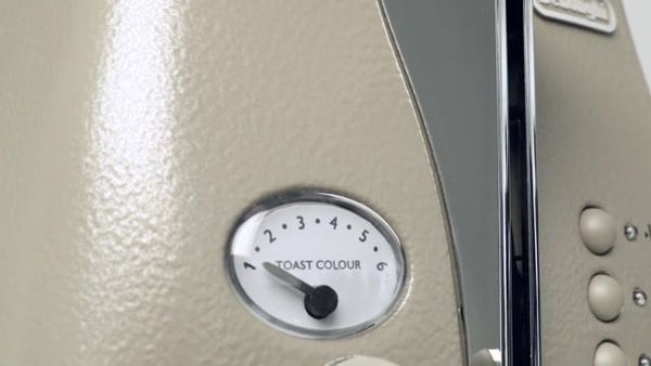 6 mức độ nướng của máy nướng bánh mì sandwich delonghi ctov 2103