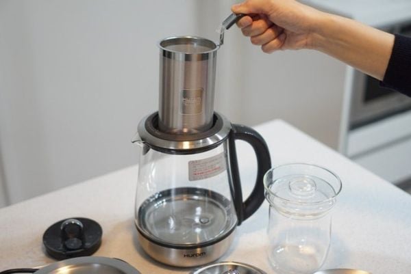 Ấm pha trà chưng yến Hurom Tea