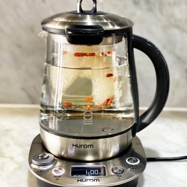 Bình pha trà có lõi lọc hurom tea master tm-p02fss