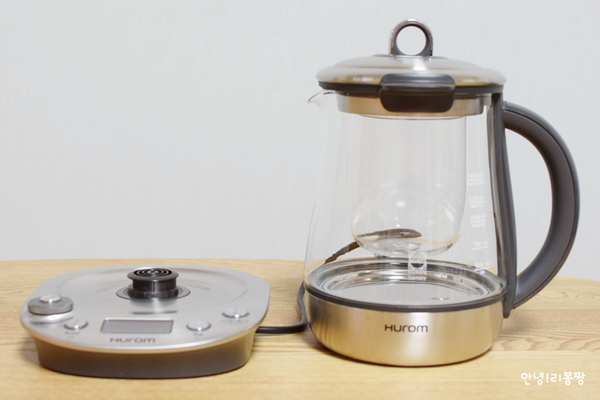 Bình thủy tinh chưng yến hurom tea master tm-p02fss