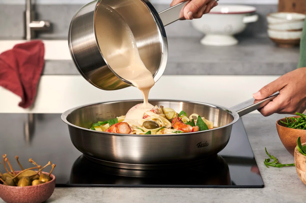 bộ nồi 4 món fissler opc2 nắp inox - 4 nồi 1 quánh