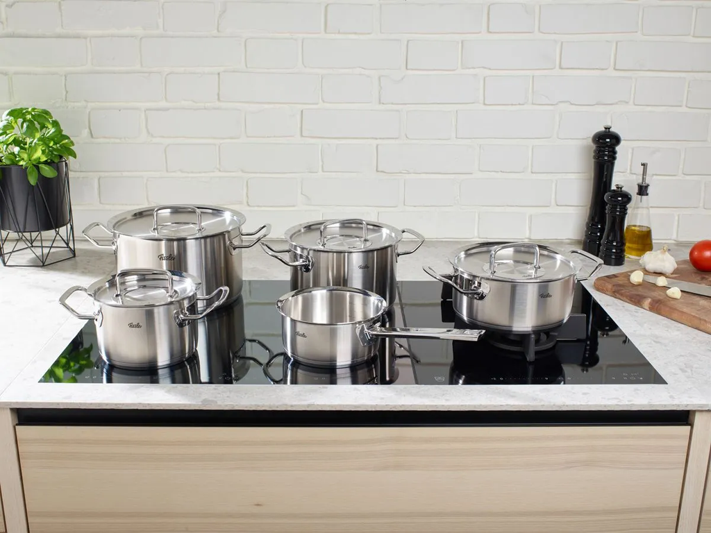 Bộ nồi Fissler Original Profi (nắp inox) 5 món