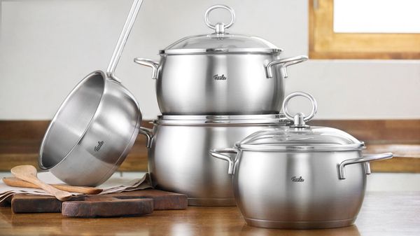 Bộ nồi inox cao cấp Fissler C+S Prestige 4 món