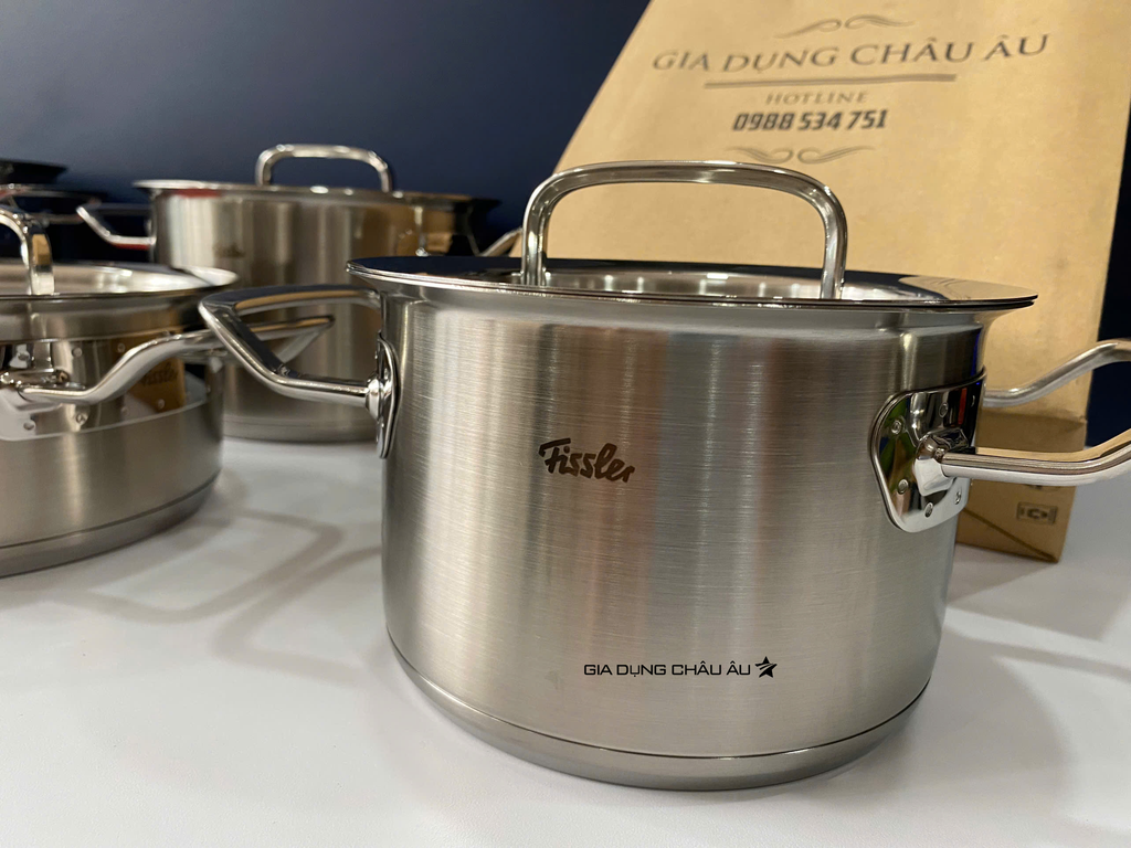 bộ nồi inox fissler original pro 4 món