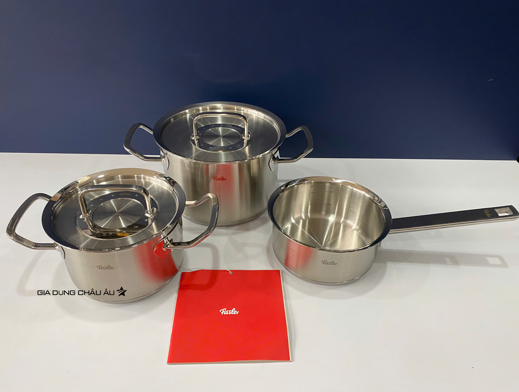 Bộ nồi inox Fissler Original Profi Set  - Fissler opc2