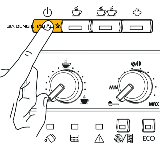 Cách sử dụng Máy pha cà phê gia đình  Delonghi Esam 03.120.S