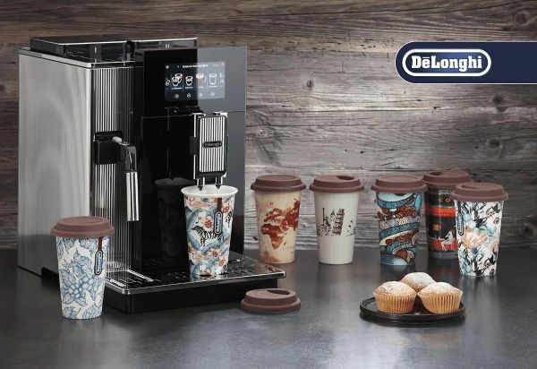 Cốc giữ nhiệt Coffee Delonghi Double Wall Ceramic Mug