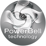 công nghệ đầu xay hình chuông xoắn độc quyền Power Bell