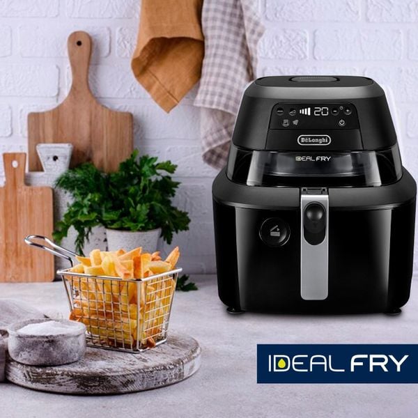 Nồi chiên không dầu đa năng Delonghi IdealFry Digital Hot-Air Fryer FH2394BK
