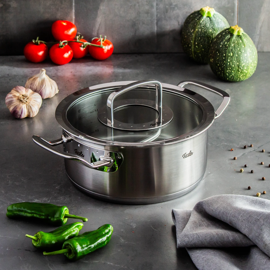 Nồi inox Fissler của Đức Fissler Original Pro fi 20cm 2.6L hàng chính hãng