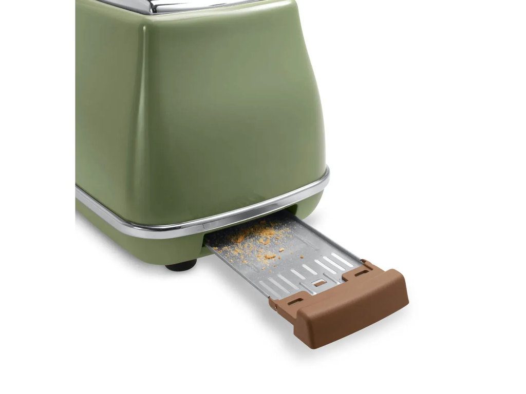 khay hứng vụn bánh mì của máy nướng bánh mì lát delonghi ctov