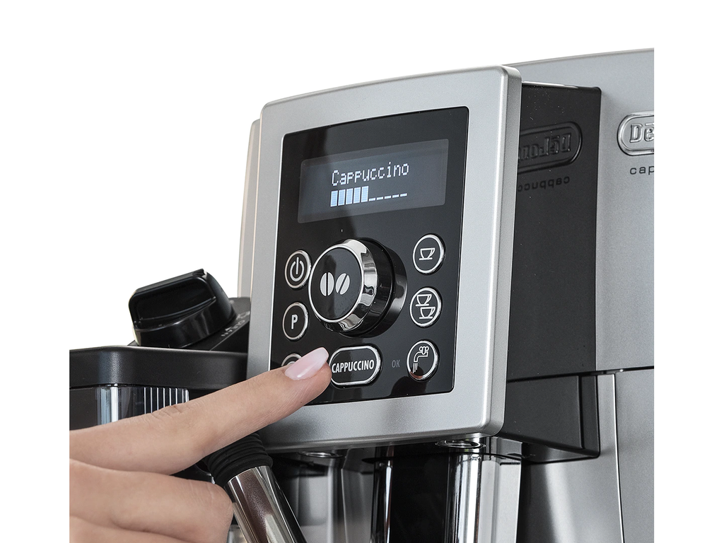 Hướng dẫn sử dụng máy pha cà phê Delonghi Ecam 23 460 B – Gia Dụng Châu ÂU