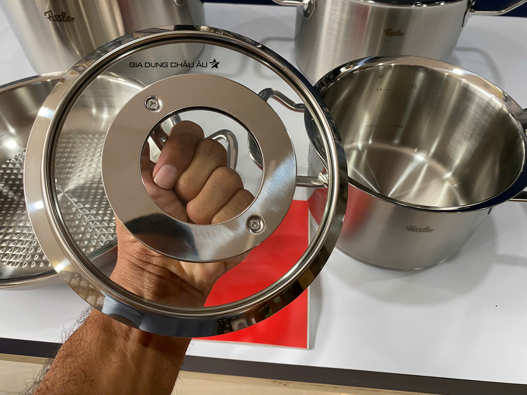 Nắp kính bộ nồi fissler original profi collection 5 món