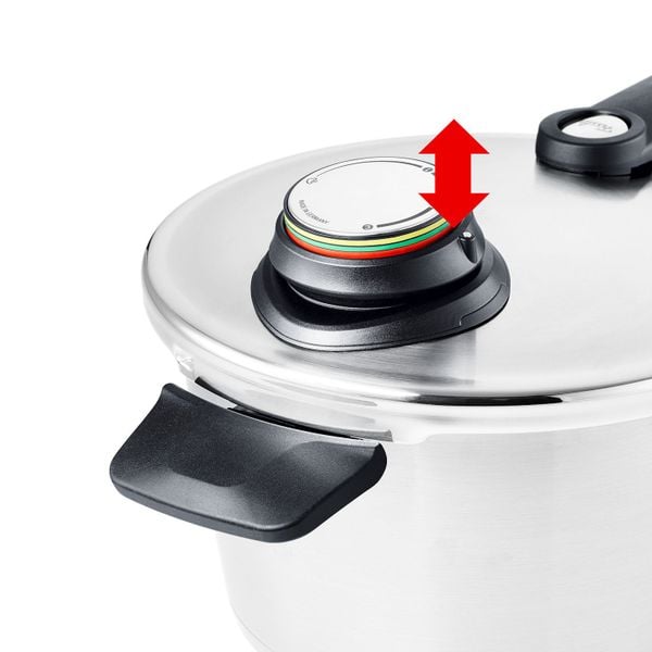 Van 3 vạch màu Nồi áp suất của Đức Fissler 4.5L