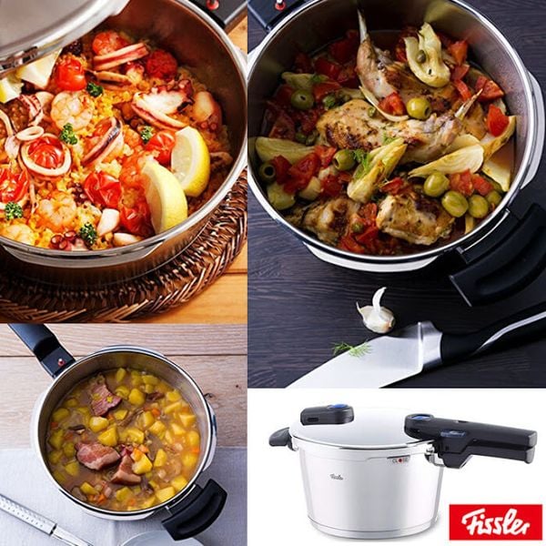 Nồi áp suất xịn Fissler Vitaquick 6 L