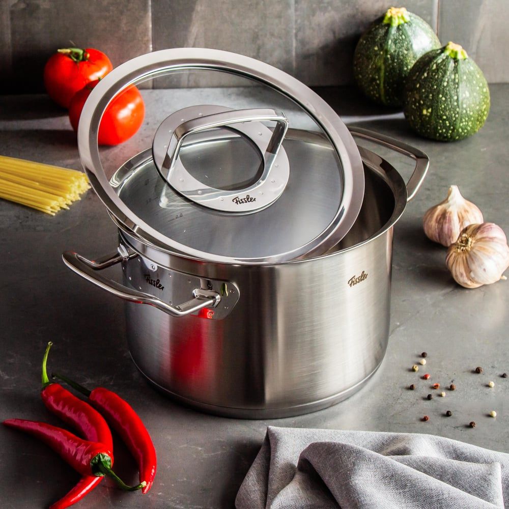 Nồi Fissler Original Pro nắp kính 20cm 3.9L