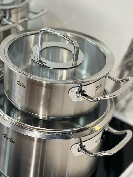 Nồi Fissler Profi tay cầm cách nhiệt bảo hành chính hãng