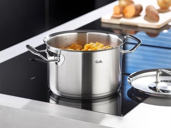 Nồi inox Đức Fissler Original Pro nắp kính nắp inox