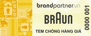 Tem vàng chính hãng ấm đun nước Braun WK 300 RD