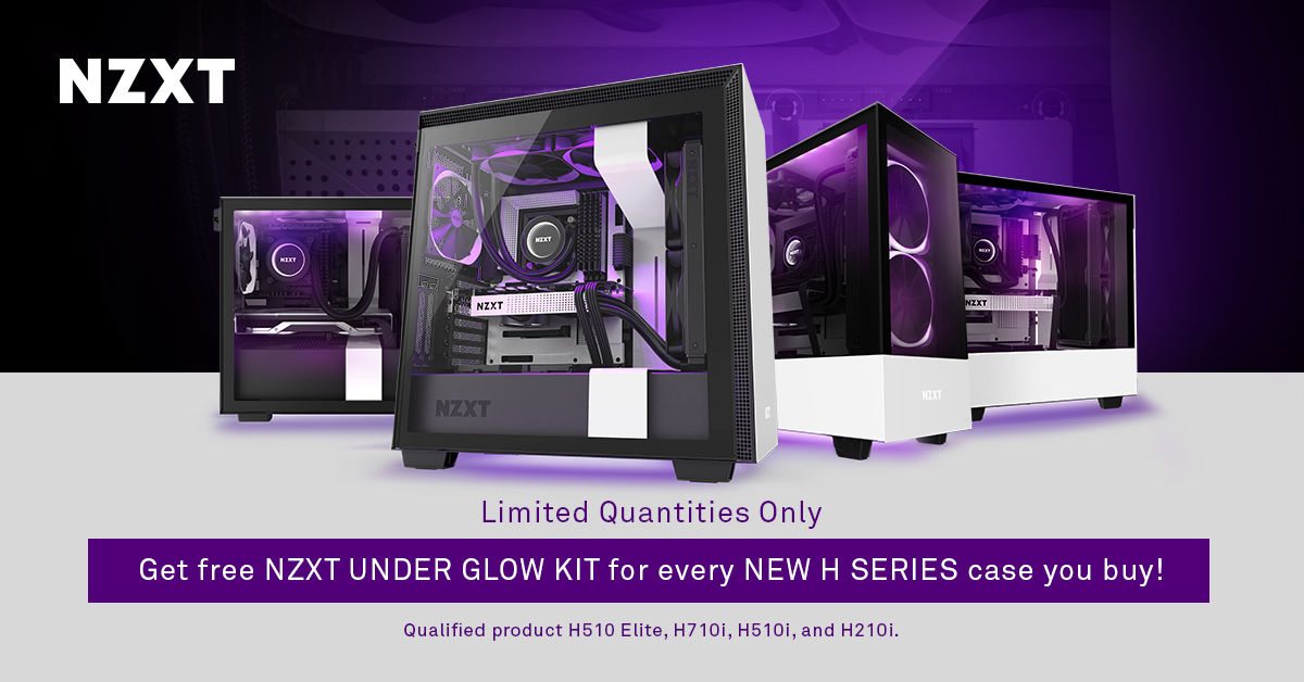 Loạt case PC H-series và H510 Elite của NZXT đã sẵn sàng bán ra thị trường