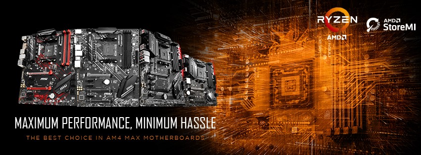 Hiệu năng tối đa, chi phí tối thiểu với dòng bo mạch chủ AMD MAX 300- và 400-