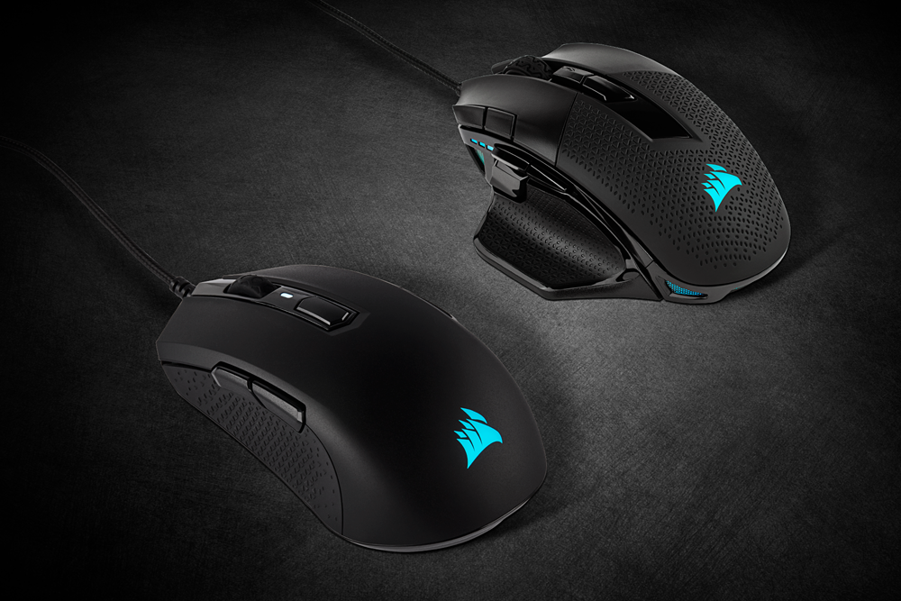 Corsair mở rộng dòng sản phẩm chuột chơi game hiệu suất cao với NIGHTSWORD RGB và M55 RGB PRO