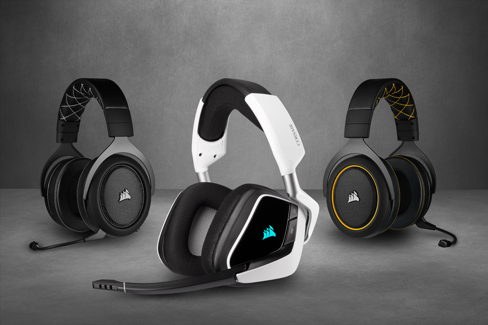 Corsair cập nhật dòng sản phẩm tai nghe VOID ELITE và HS PRO mới