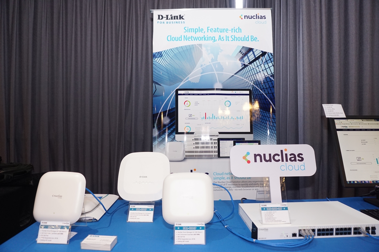 D-Link ra mắt giải pháp mạng quản lý qua đám mây thế hệ mới Nuclias