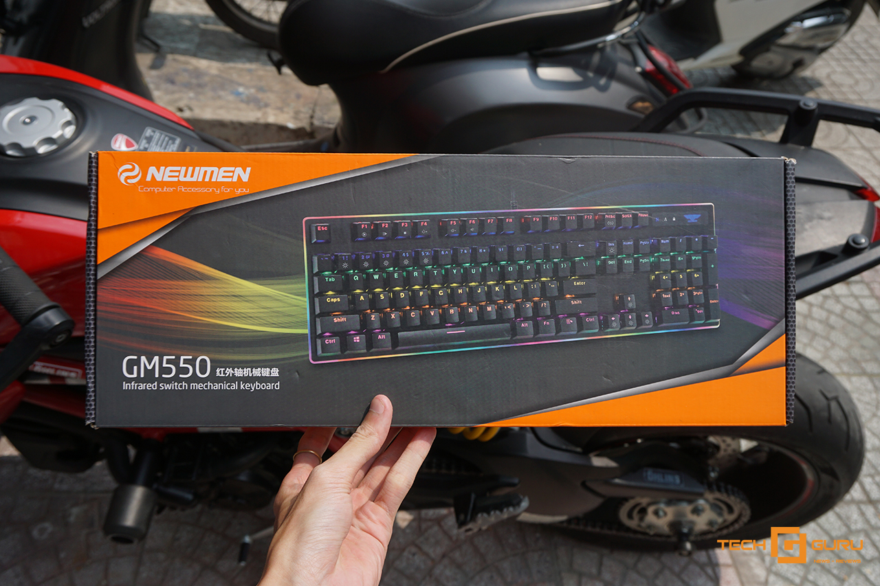 Đánh giá bàn phím cơ Newmen GM550 – Lựa chọn kinh tế cho phòng net và game thủ cơ bản