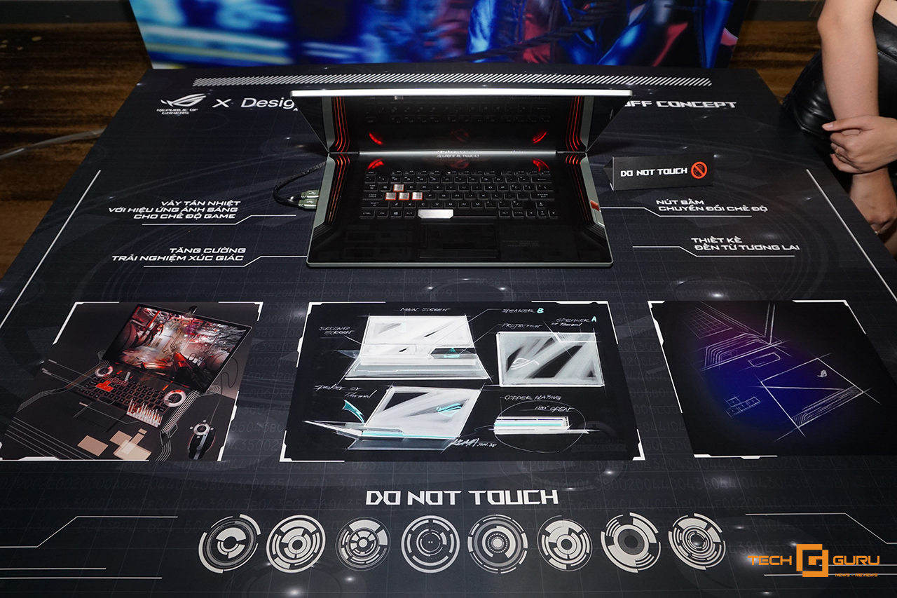 Cận cảnh laptop ROG Face Off tại Việt Nam – Cái “bắt tay” giữa Asus và Tập đoàn BMW Designworks