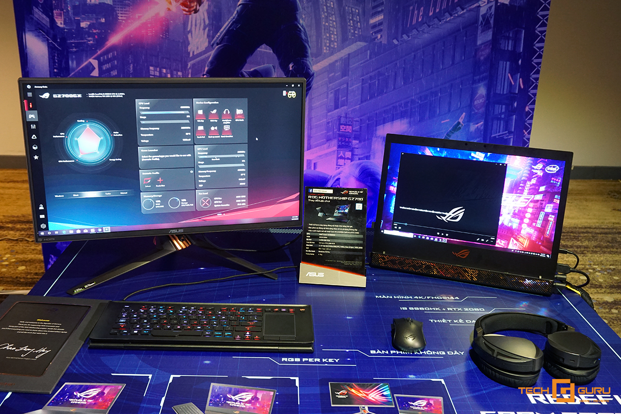 “Tàu Mẹ Vĩ Đại” – Asus ROG Mothership “hạ cánh” tại Việt Nam