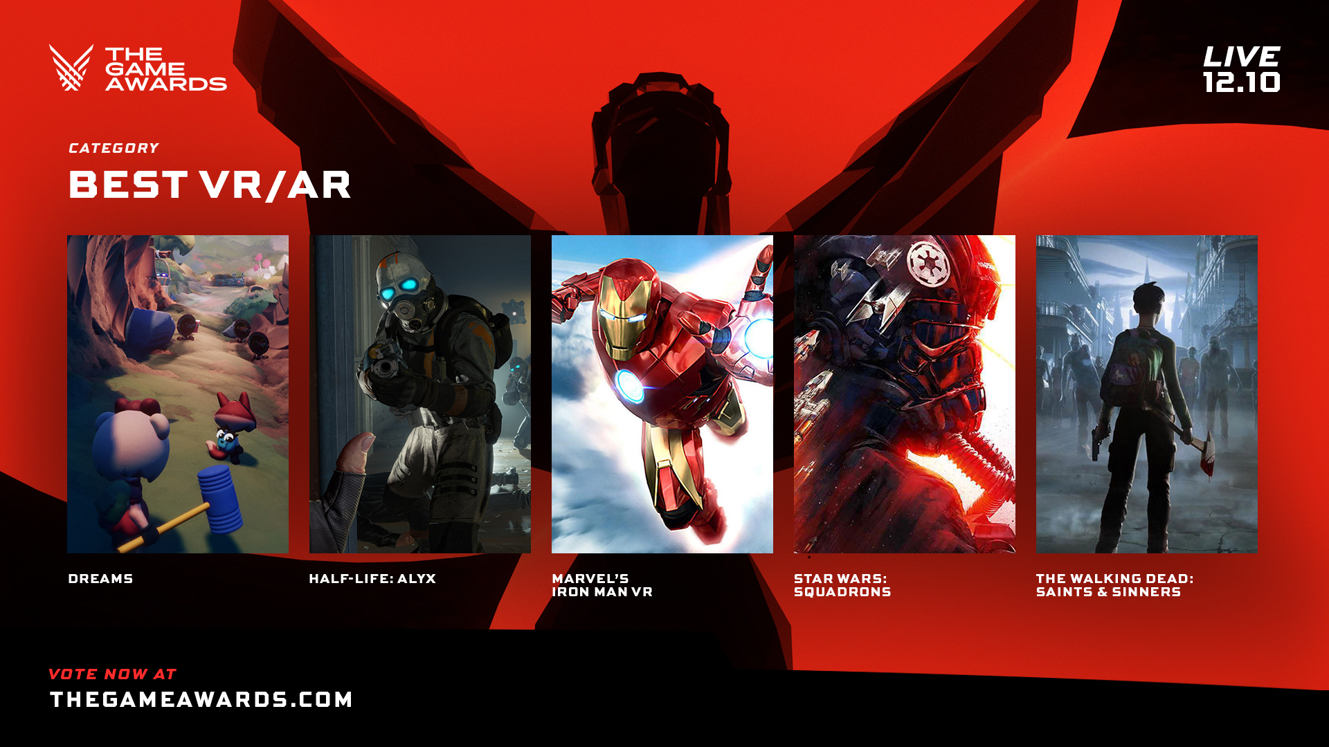 5 tựa Game VR được đề cử cho giải thưởng The Game Awards 2020