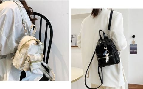 Cách tái chế balo mini cũ thành phiên bản độc đáo