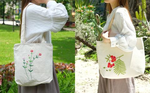 Mẫu Thêu Túi Tote: 15+ Ý Tưởng Handmade Độc Đáo 2025