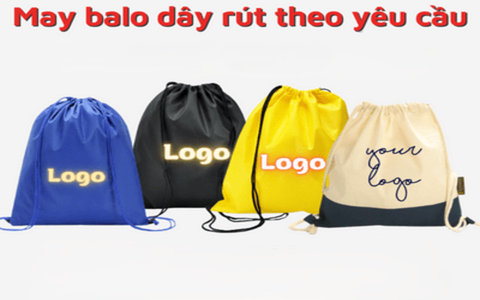 May Balo Dây Rút Quà Tặng - Xưởng Uy Tín, Giá Rẻ 2025