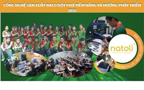 CÔNG NGHỆ SẢN XUẤT BALO ĐỘT PHÁ TIỀM NĂNG VÀ HƯỚNG PHÁT TRIỂN 2025