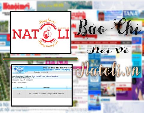 Natoli đăng ký và bảo hộ thương hiệu nhãn quyền tại cục sở hữu trí tuệ